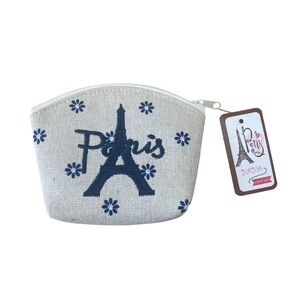 NWT Ya Ya Original Paris Zip Coin Purse Pouch Small